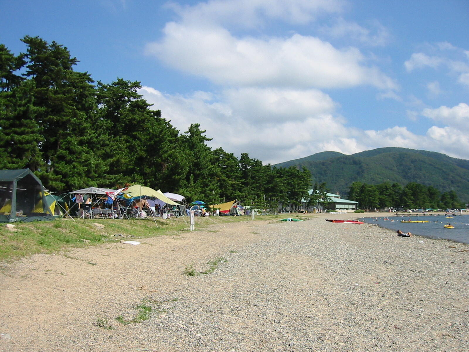 マキノサニービーチ　知内浜オートキャンプ場