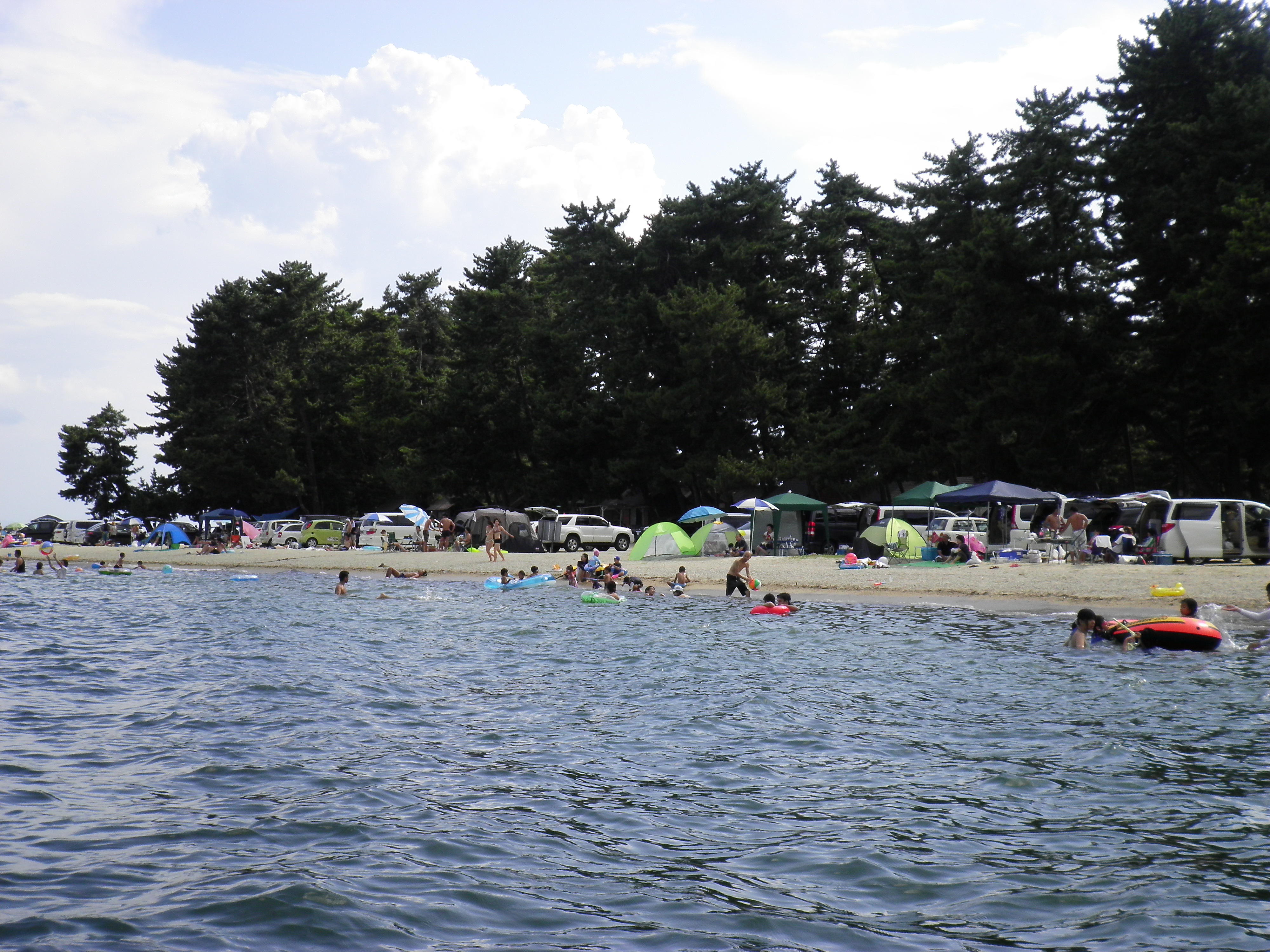白ひげビーチ（白ひげ浜水泳・キャンプ場）