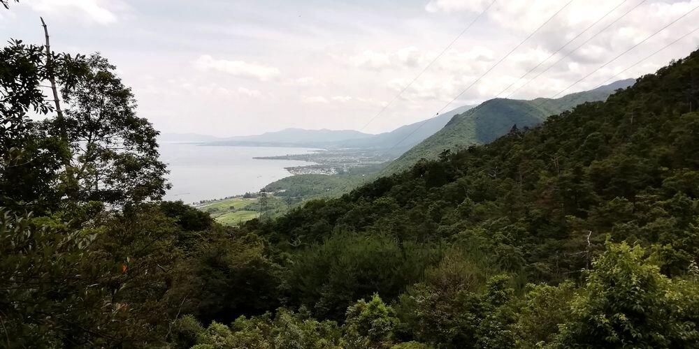 打下城跡から長法寺跡トレッキング