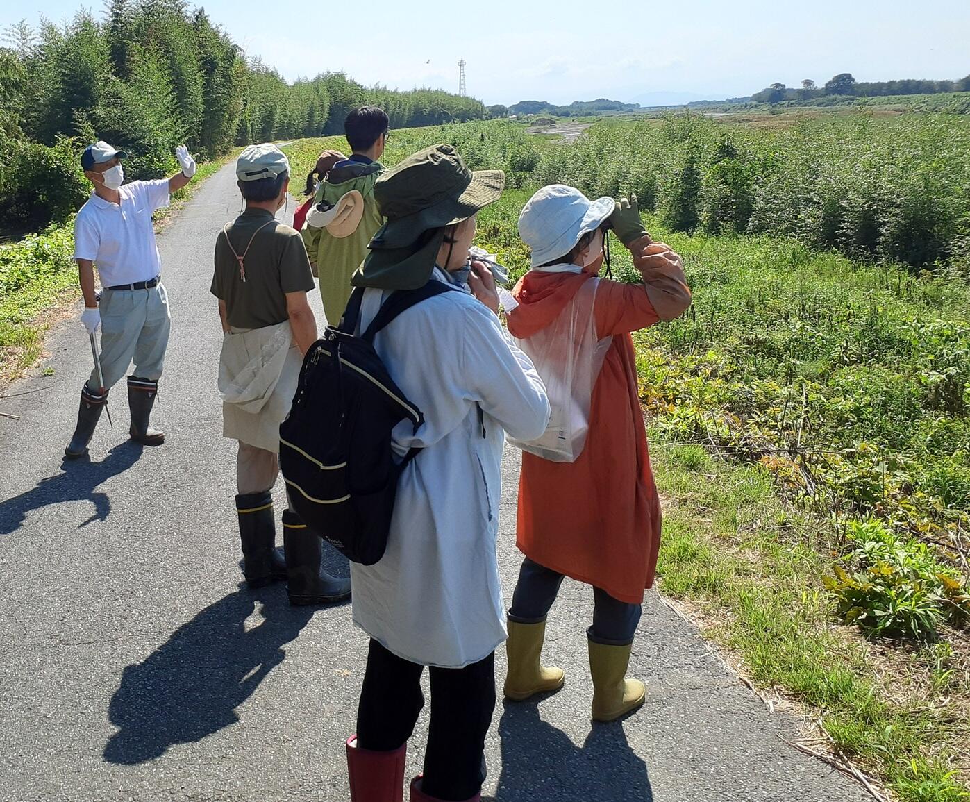 春の自然観察会